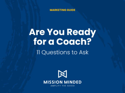 Are You Ready for a Coach?