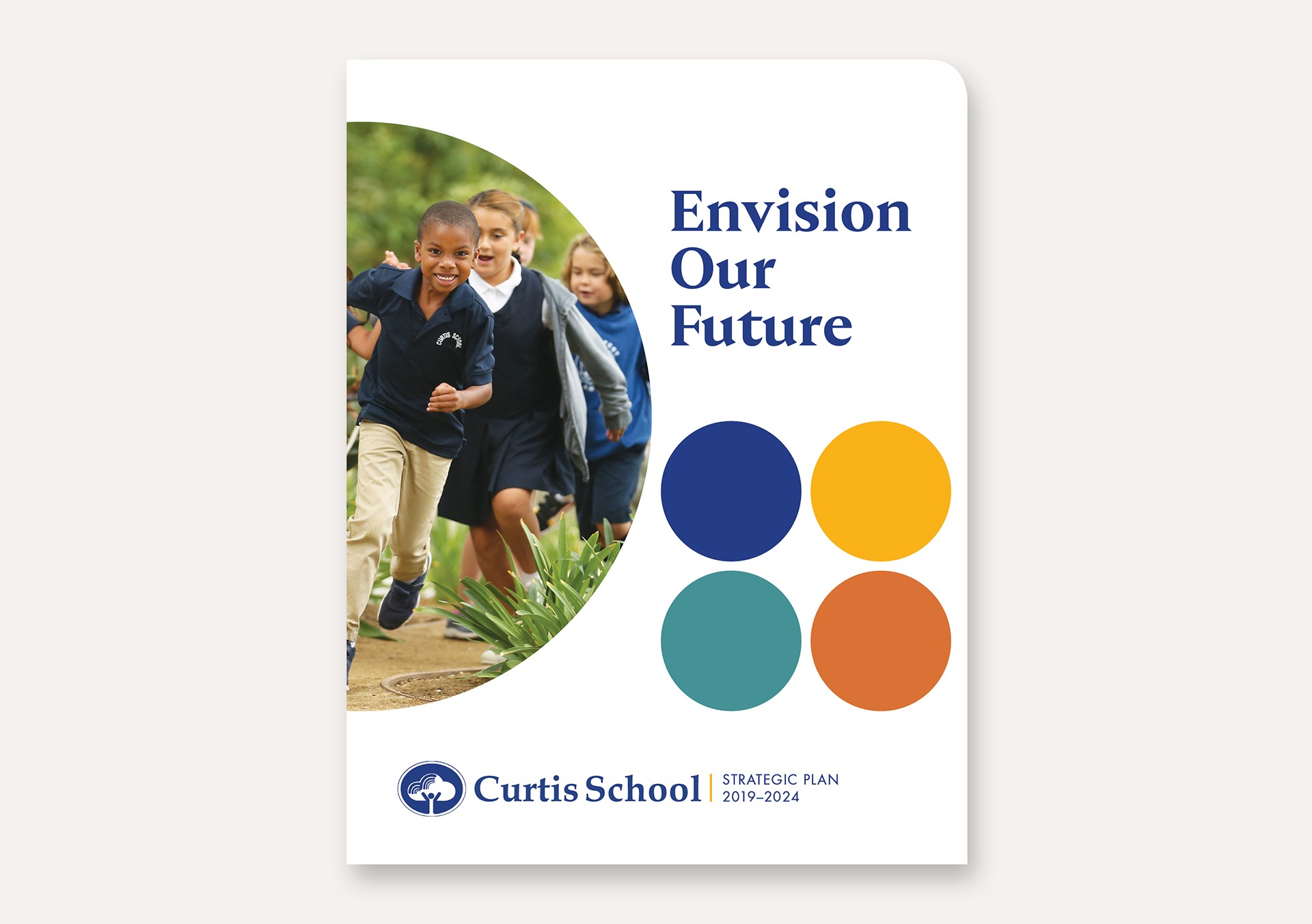 Curtis School Strategic Plan 2019-2024 cover,