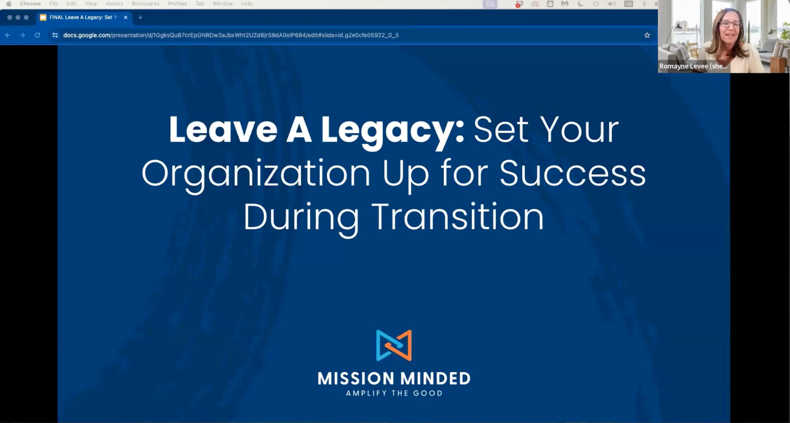 Leave A Legacy: Set Your Organization Up for Success During Transition