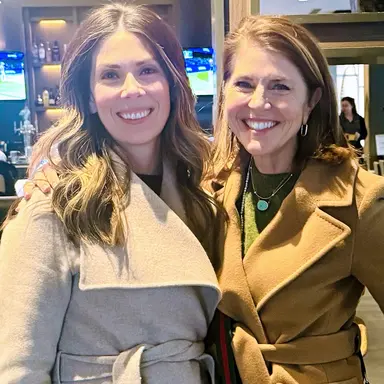 Mission Minded team members connecting at a networking event