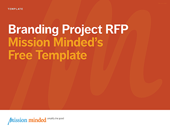Branding Project RFP | Mission Minded's Free Template