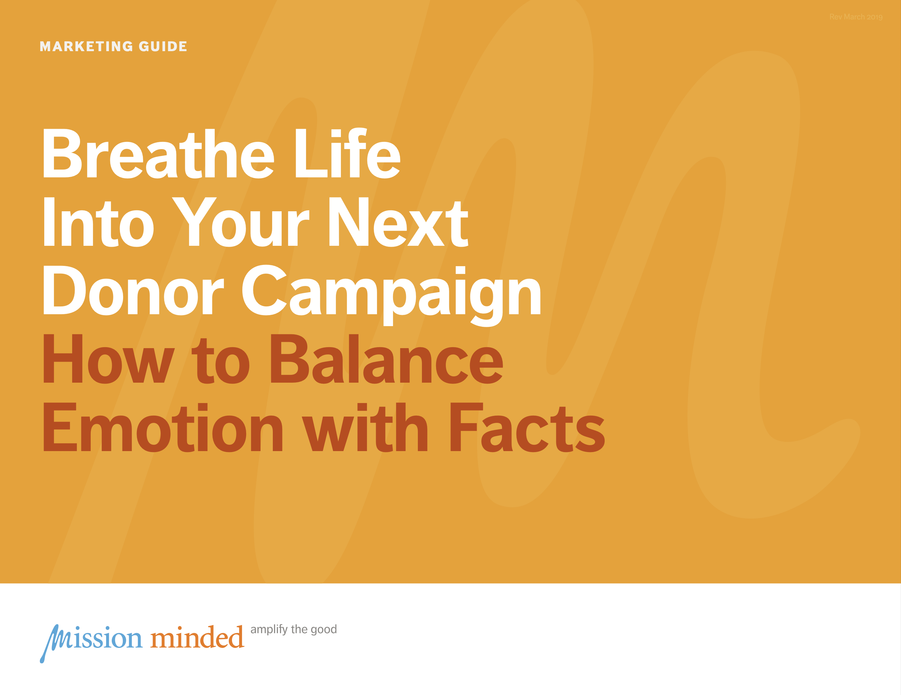 Breathe Life Into Your Next Donor Campaign | How to Balance Emotion with Facts